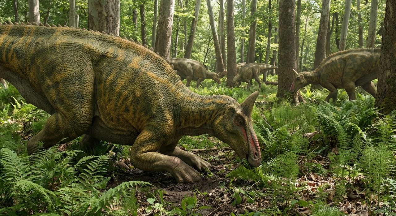 Saurolophus pictures