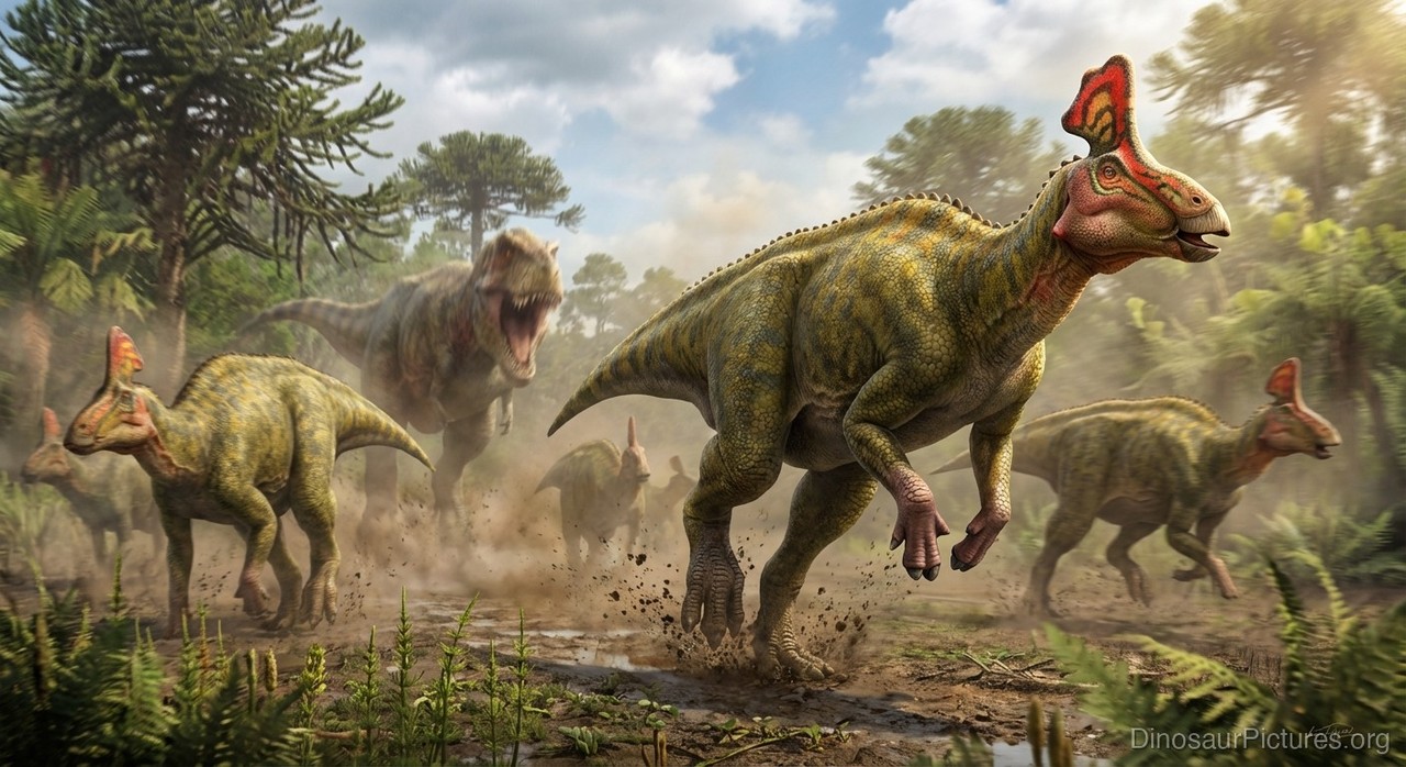 Tsintaosaurus pictures